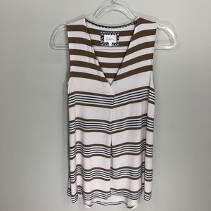 Anthropologie Deletta Stripe Beach‎ Tank XS